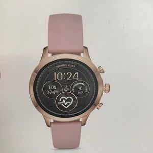 Michael Kors rose gold smart watch